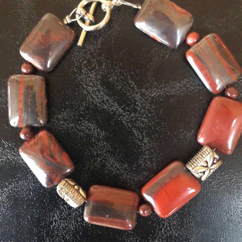 Genuine Red Jasper bracelet!